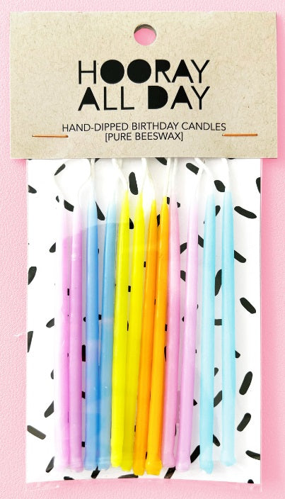 Hooray All Day Candles