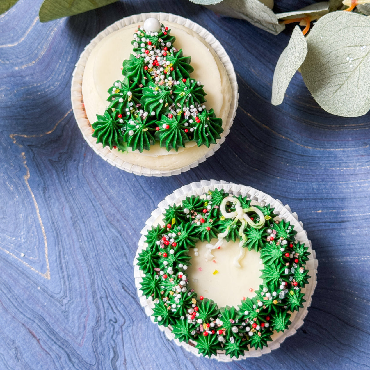 Evergreen Cupcakes