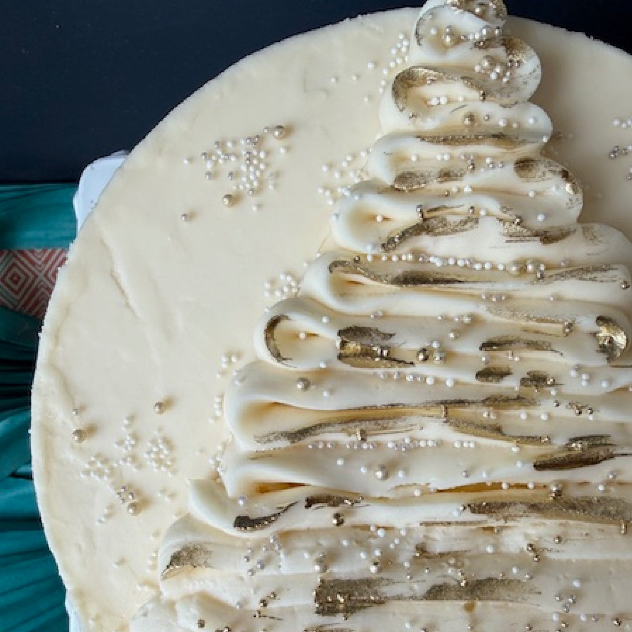 O, Christmas Tree Cake